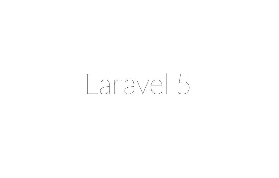 laravel5