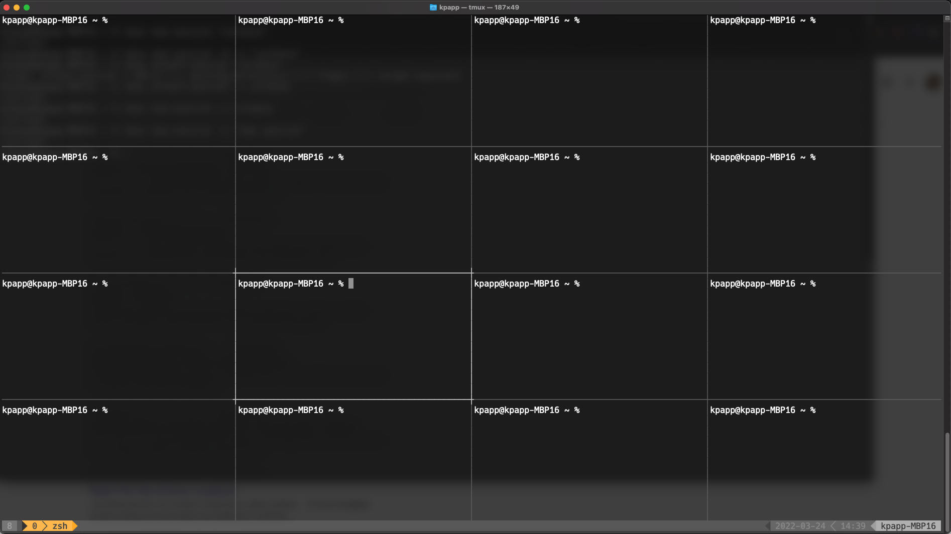 Terminálor 3 – a tmux sessionök lázadása